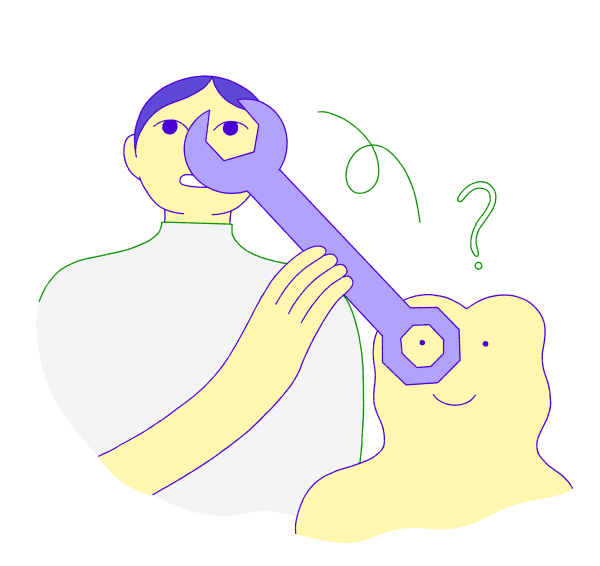 Illustration of a normal UFO