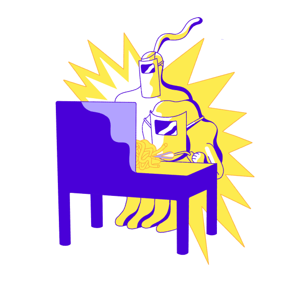 Illustration of a normal UFO